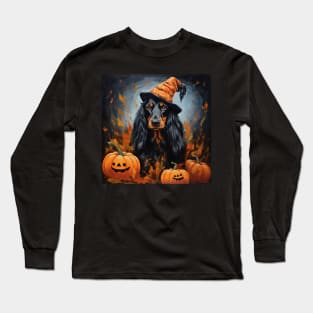 Halloween Gordon Setter Long Sleeve T-Shirt